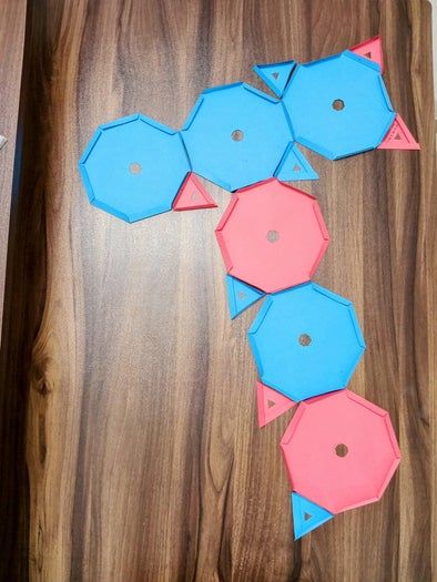 手工制作阿基米德灯笼，截断立方体几何灯DIY教程-第5张图片-趣作屋