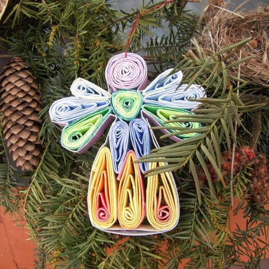 手工制作彩色纸天使教程,环保又好看的家居装饰-第19张图片-趣作屋 手工制作彩色纸天使教程,环保又好看的家居装饰-第19张图片-趣作屋