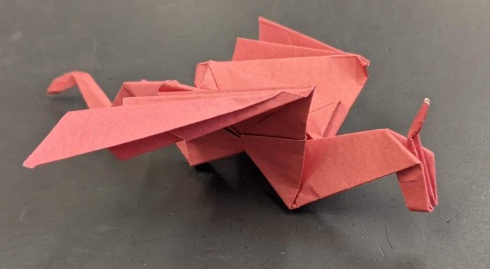 超简单折纸龙教程，一张纸就能搞定！-第1张图片-趣作屋