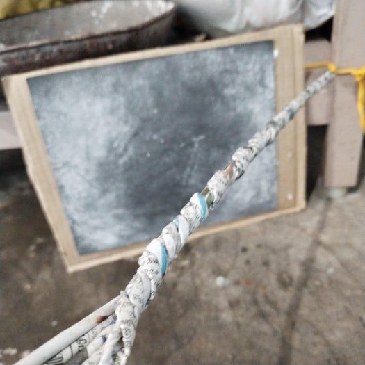 超详细纸艺花篮制作教程，用皱纹纸轻松DIY非洲菊花束-第32张图片-趣作屋