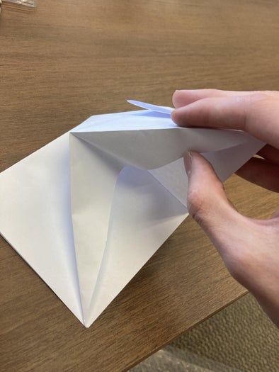 超简单仙鹤折纸教程，零基础也能轻松学会-第14张图片-趣作屋