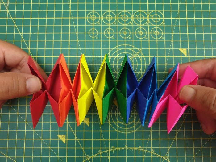 超简单彩虹无限超新星折纸教程，新手也能轻松上手-第17张图片-趣作屋