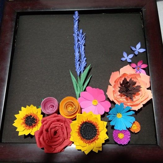 超详细手工纸花制作教程，零基础也能轻松上手！-第57张图片-趣作屋