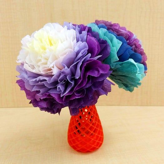 超简单皱纹纸花手工教程,轻松制作渐变效果纸花-第1张图片-趣作屋 超简单皱纹纸花手工教程,轻松制作渐变效果纸花-第1张图片-趣作屋