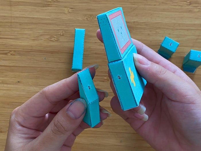 手工制作会动的LunaR游戏机器人教程-第20张图片-趣作屋