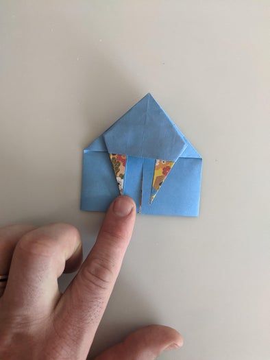 DIY海象折纸书签教程，双色设计超实用！-第21张图片-趣作屋