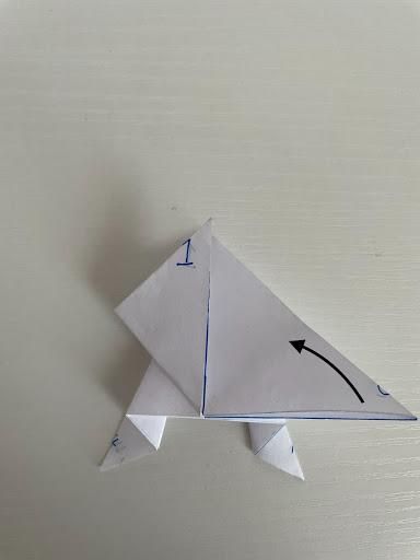 超简单！10厘米纸张折跳蛙教程，一看就会-第26张图片-趣作屋