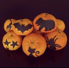 澳洲风情万圣节装饰DIY：用橙子打造特色小怪物-第4张图片-趣作屋