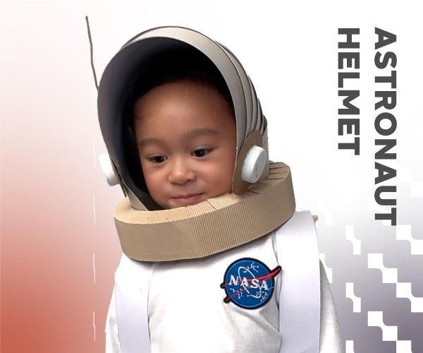 超简单！用纸手工制作宇航员头盔教程-第2张图片-趣作屋