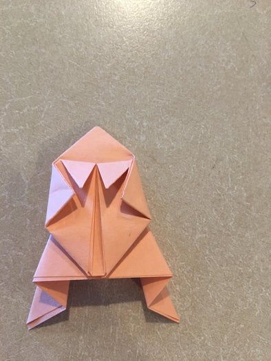 超简单会跳的折纸青蛙教程-第15张图片-趣作屋