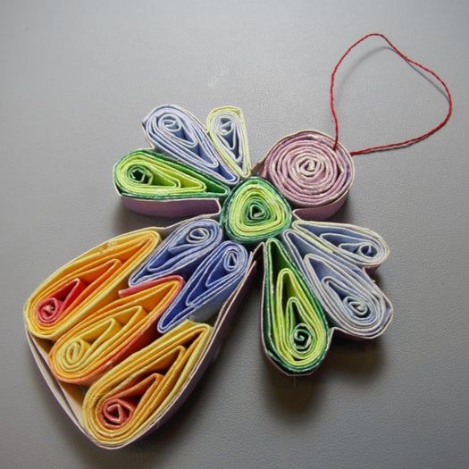 手工制作彩色纸天使教程,环保又好看的家居装饰-第18张图片-趣作屋 手工制作彩色纸天使教程,环保又好看的家居装饰-第18张图片-趣作屋