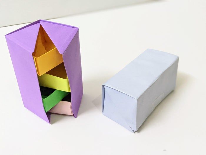 超简单手工折纸神秘盒子柜制作教程-第2张图片-趣作屋 超简单手工折纸神秘盒子柜制作教程-第2张图片-趣作屋