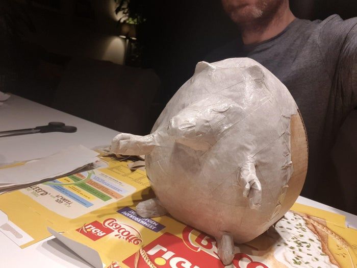 手工制作刺猬礼物包装教程，简单又有趣的DIY惊喜-第7张图片-趣作屋