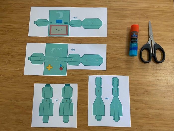 手工制作会动的LunaR游戏机器人教程-第4张图片-趣作屋