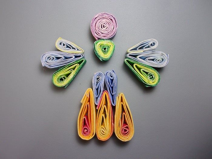 手工制作彩色纸天使教程,环保又好看的家居装饰-第11张图片-趣作屋 手工制作彩色纸天使教程,环保又好看的家居装饰-第11张图片-趣作屋