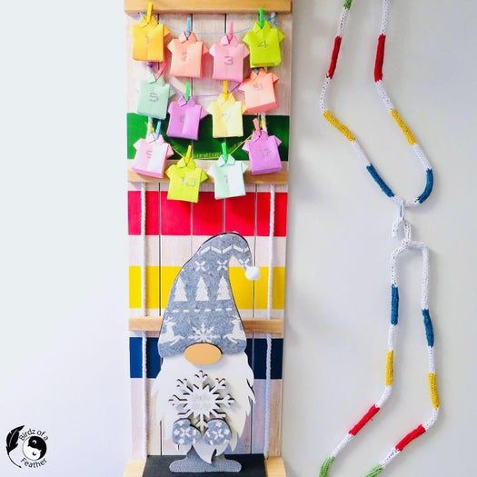 圣诞节折纸衬衫倒数日历手工教程,还能变父亲节礼物袋!-第1张图片-趣作屋 圣诞节折纸衬衫倒数日历手工教程,还能变父亲节礼物袋!-第1张图片-趣作屋