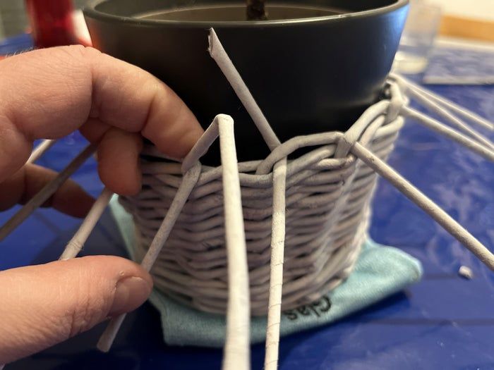 用旧报纸做手工编织篮子教程,简单易学环保又实用-第44张图片-趣作屋 用旧报纸做手工编织篮子教程,简单易学环保又实用-第44张图片-趣作屋