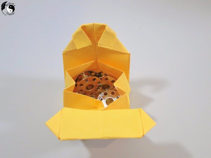 圣诞节折纸衬衫倒数日历手工教程,还能变父亲节礼物袋!-第41张图片-趣作屋 圣诞节折纸衬衫倒数日历手工教程,还能变父亲节礼物袋!-第41张图片-趣作屋