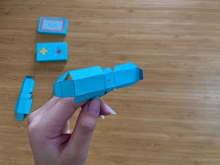 手工制作会动的LunaR游戏机器人教程-第15张图片-趣作屋