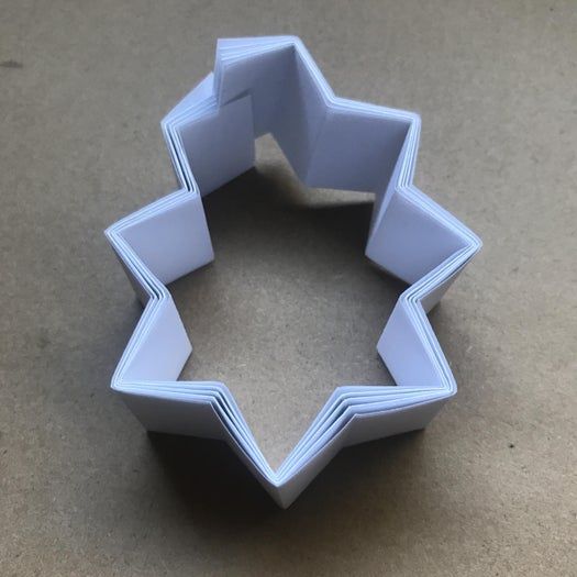 15分钟趣味手工：用纸做漂亮星星装饰教程-第18张图片-趣作屋