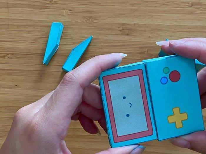 手工制作会动的LunaR游戏机器人教程-第19张图片-趣作屋