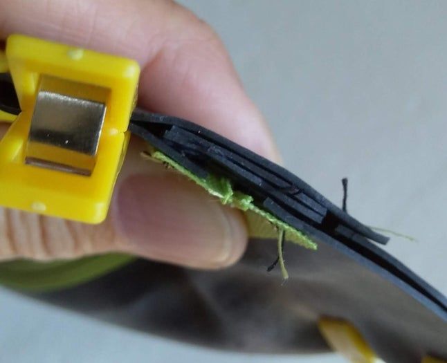 废旧自行车内胎制作拉链包教程-第24张图片-趣作屋