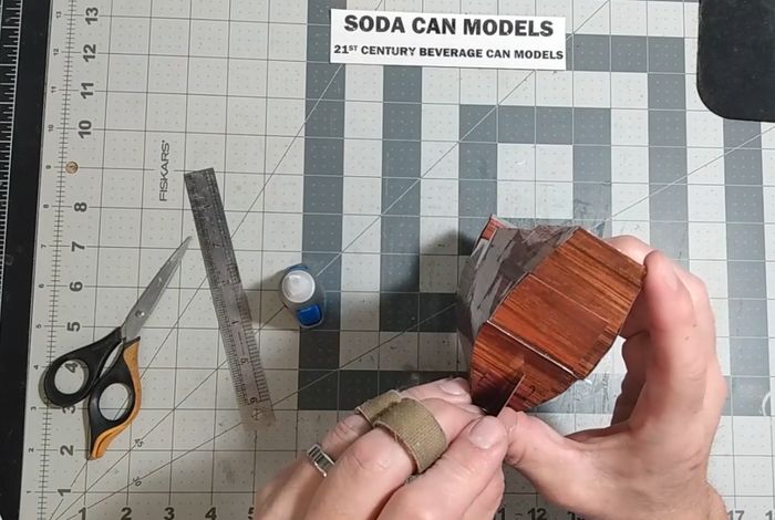 易拉罐制作大帆船模型教程-第18张图片-趣作屋