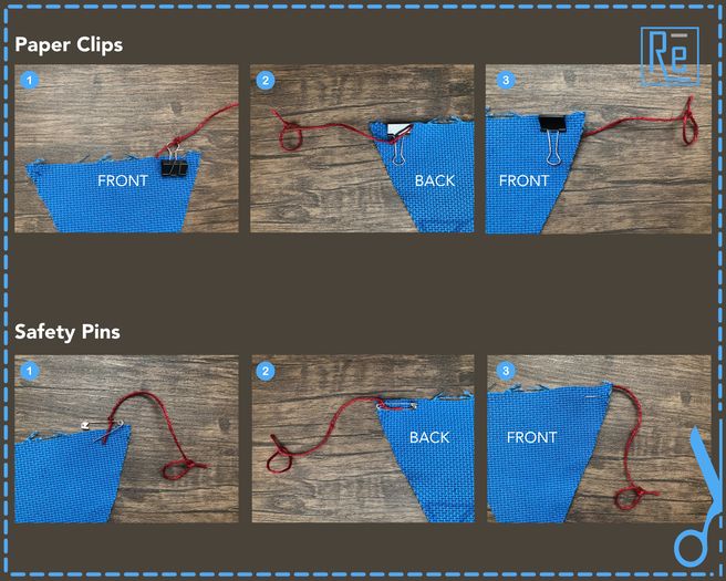 无需缝纫的彩旗串DIY教程-第6张图片-趣作屋