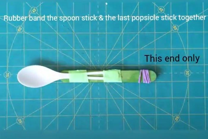 简单材料制作弹射器教程-第5张图片-趣作屋