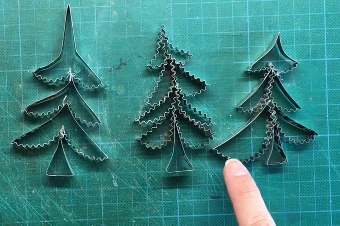 用饮料罐制作迷你森林装饰树教程-第12张图片-趣作屋