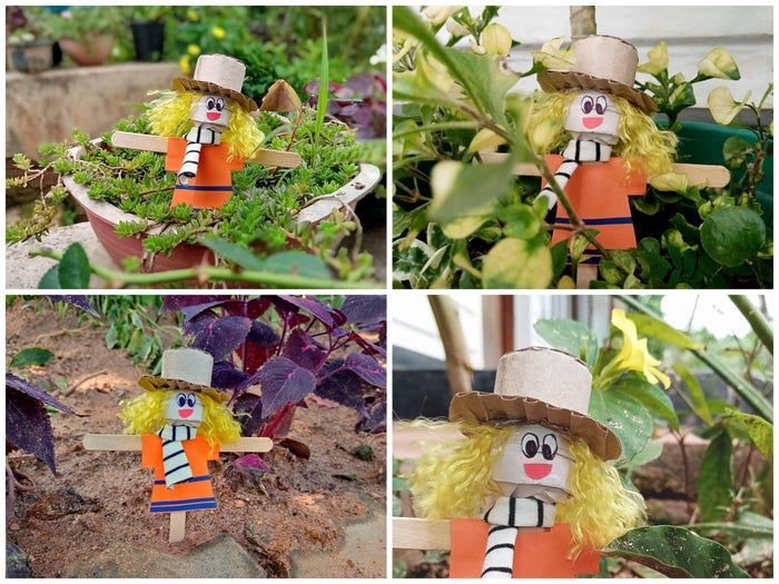 可爱冰棒稻草人DIY教程-第12张图片-趣作屋 可爱冰棒稻草人DIY教程-第12张图片-趣作屋