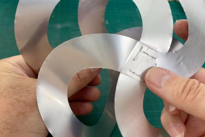 用饮料罐制作户外风动螺旋装饰教程-第14张图片-趣作屋