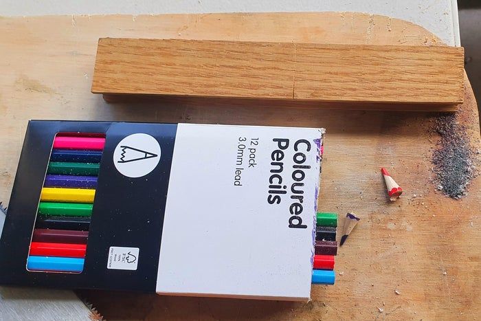 用彩色铅笔制作创意水果托盘-第5张图片-趣作屋