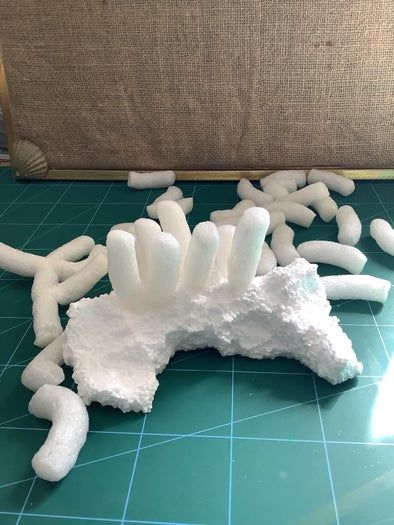 变废为宝：用包装虫制作假珊瑚装饰教程-第8张图片-趣作屋