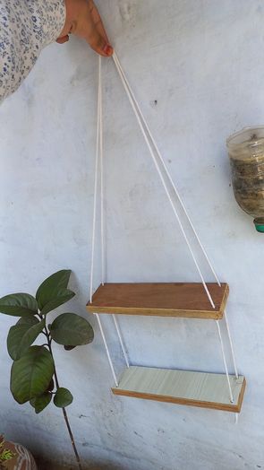 简单几步教你用木块制作墙面挂架-第19张图片-趣作屋 简单几步教你用木块制作墙面挂架-第19张图片-趣作屋