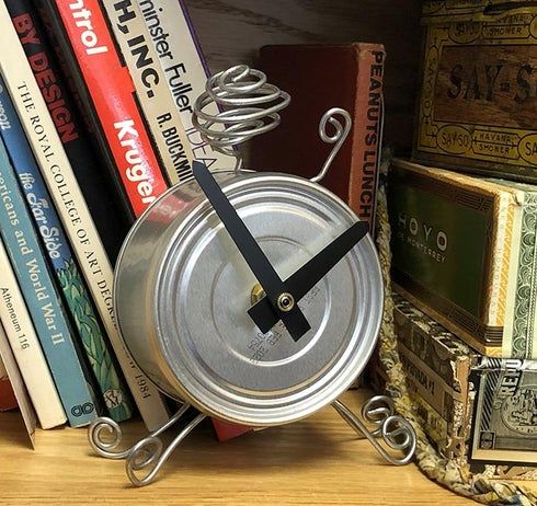 用猫粮罐头制作可爱迷你时钟教程-第1张图片-趣作屋 用猫粮罐头制作可爱迷你时钟教程-第1张图片-趣作屋