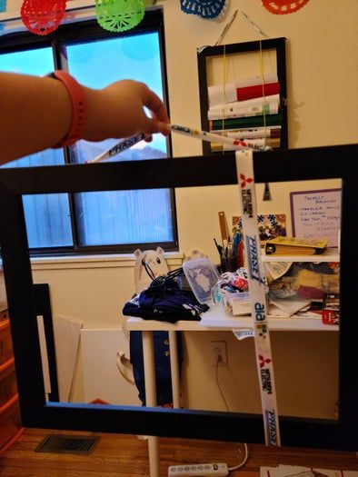 废旧相框改造收纳架教程-第7张图片-趣作屋