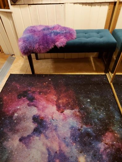 用头发染剂制作银河风格羊皮教程-第19张图片-趣作屋