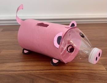 简易环保塑料瓶改造存钱罐教程-第2张图片-趣作屋 简易环保塑料瓶改造存钱罐教程-第2张图片-趣作屋