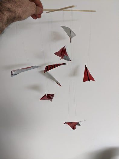 简单材料制作金属飞机吊饰教程-第21张图片-趣作屋