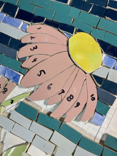 用回收材料制作低成本马赛克艺术品教程-第19张图片-趣作屋