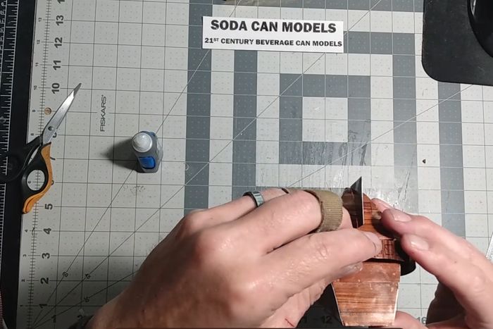 易拉罐制作大帆船模型教程-第20张图片-趣作屋