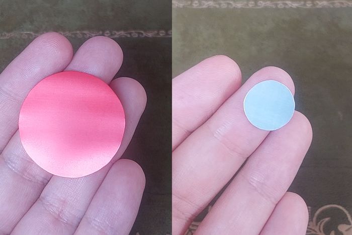 用饮料罐制作佩吉·卡特和美国队长盾牌配饰教程-第16张图片-趣作屋