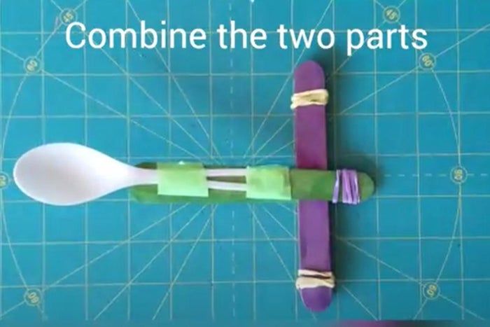 简单材料制作弹射器教程-第6张图片-趣作屋