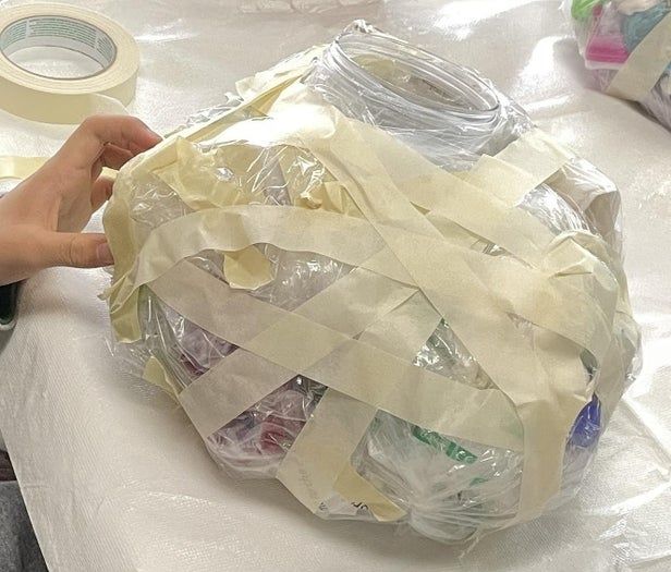 用塑料垃圾DIY创意花盆，环保又实用-第12张图片-趣作屋