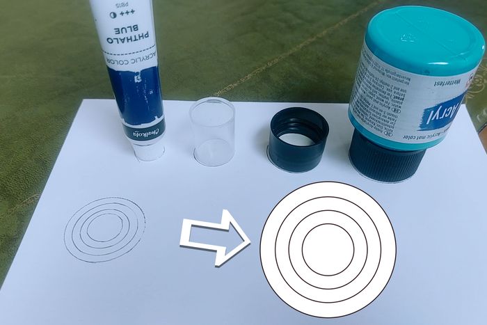 用饮料罐制作佩吉·卡特和美国队长盾牌配饰教程-第11张图片-趣作屋