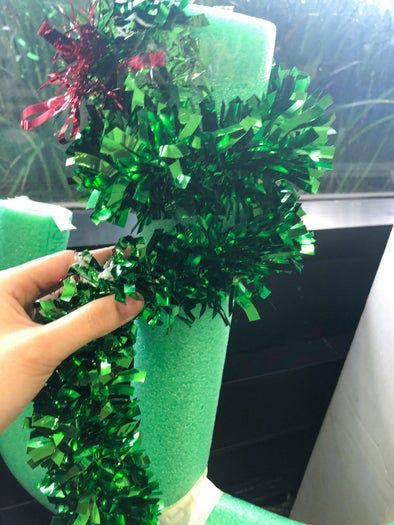 用回收材料制作创意圣诞仙人掌装饰树教程-第24张图片-趣作屋