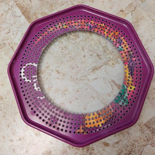 回收塑料制作环保圣诞花环教程-第4张图片-趣作屋