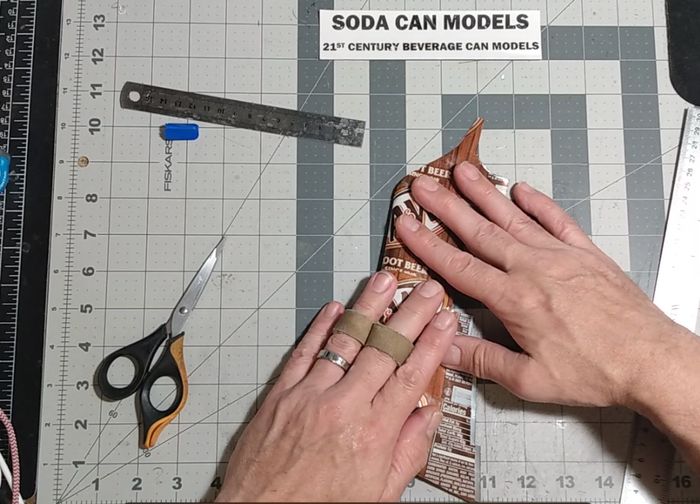 易拉罐制作大帆船模型教程-第4张图片-趣作屋