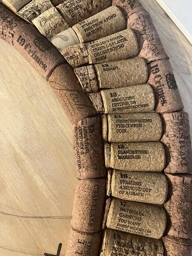 用酒瓶塞DIY墙面装饰品教程-第19张图片-趣作屋